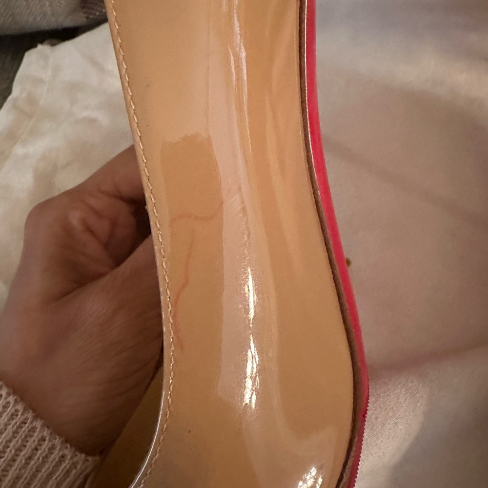 Christian Louboutin Women's Tan Pumps - Picture 6 of 6